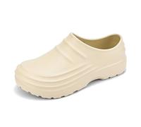 Sabots antidérapants professionnels 2026 comme chaussures de travail pour la cuisine avec un grand confort, beige, 38 EU