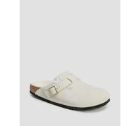 Sabots Avec Fourrure Blancs Pour Femmes Birkenstock Boston Shearling Narrow 1026192-weis 37