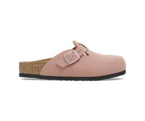 Sabots bÃ©bÃ© Birkenstock Boston Birko-Flor Birkibuc Rose 26 Ãtroit