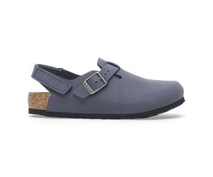 Sabots bÃ©bÃ© Birkenstock Tokio AS Birko-Flor Birkibuc Bleu 27 Ãtroit