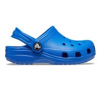 Crocs Sabots bébé Classic – Bleu Bolt, bride pivotante, personnalisable, entretien facile – 24/25