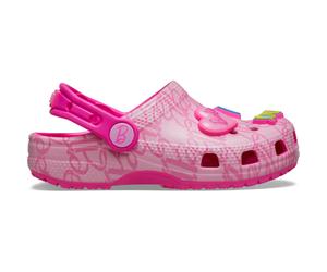 Sabots bÃ©bÃ© fille Crocs Mattel Pink Barbie Cls Rose 22/23