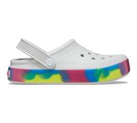 Sabots bÃ©bÃ© fille Crocs Off Court Glitter Blanc 27,5