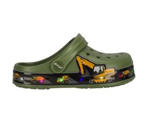 Sabots bÃ©bÃ© fille Zigzag Runix Vert 26