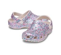 Sabots bébé Crocs Classic Dazzle Glitter Clog T Marron 19/20