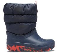 Sabots bébé Crocs Classic Neo - navy - 24/25 - Doublés de duvet et à semelle crantée 24/25