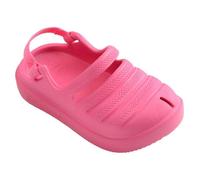 Sabots bébé - Havaianas - ciber pink - Caoutchouc - Élastique au talon - Style mignon 21/22