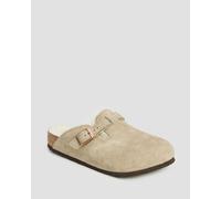 Sabots Beiges Pour Enfants Birkenstock Boston Kids Leve Shearling 1030480-taupe 32
