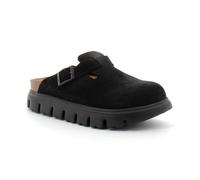 Birkenstock - Sabot Boston Chunky Suede - Noir - 35