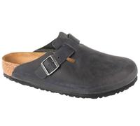 Sabots - Birkenstock - Boston - Cuir huilé - Homme - Noir 40