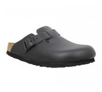 Birkenstock Sabots Boston Natural Leather – en cuir noir – Taille 38
