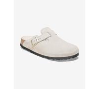 Sabots Birkenstock Boston Shearling Étroit blanc pur - 36