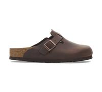 Sabots Birkenstock Boston Soft Footbed Oiled Leather Marron 40 Étroit