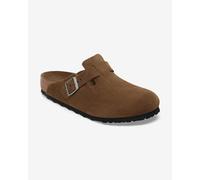 Sabots Birkenstock Boston Suède Étroit marron - 36
