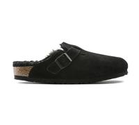 Sabots Birkenstock Boston Suede Leather Noir 39 Ãtroit