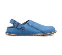 Sabots Birkenstock Lutry Premium Suede Leather Bleu 41 Ãtroit