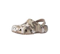 Sabots Camouflage Imprimés Classiques - Crocs - Homme - Vert - Synthétique - Basse - Plat 43/44