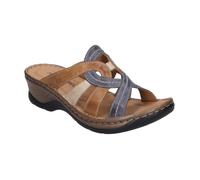 Sabots Catalonia 01 - Femme - Cuir - Bleu - Noir 36