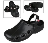 Sabots/Claquettes noirs pour femmes Mickey Minnie Disney 37