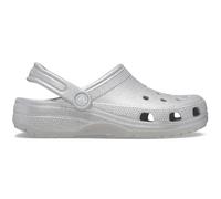 Crocs Sabots Classic Glitter – Paillettes argentées – Taille 37-38 (UE)