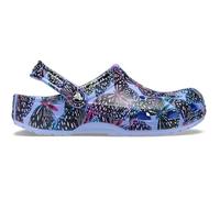 Sabots Crocs Classic Butterfly - Moon Jelly/Multi - Homme - Bleu - Léger et Confortable 42/43