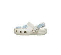 Sabots Crocs Classic Dnm Flower Adj Backstrap Enfant - Sommet Blanc