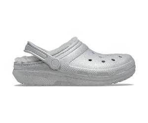 Sabots Crocs Clsc Fuzz Lined Glitter Gris 38/39