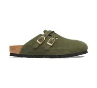 Sabots cuir femme Birkenstock Blair Suede Vert 38 Ãtroit