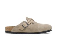 Sabots cuir femme Birkenstock Boston Braided Suede Marron 37 Étroit