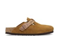 Sabots cuir femme Birkenstock Boston Braided Suede Marron 41 Étroit