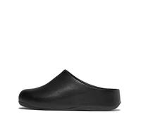 Sabots cuir femme FitFlop Shuv Noir 36