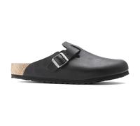 Sabots cuir naturel Birkenstock Boston Grip Noir 42