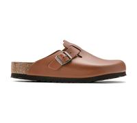 Sabots cuir naturel Birkenstock Boston Marron 46