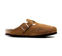 Sabots cuir suÃšde Birkenstock Boston Marron 36