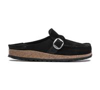 Sabots cuir suÃšde femme Birkenstock Buckley Noir 36
