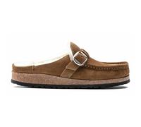 Sabots cuir suède femme Birkenstock Buckley Marron 35