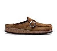 Sabots cuir suède femme Birkenstock Buckley Marron 41
