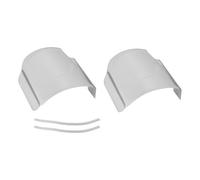 Sabots d'ailes bas arrière en Alu pour Volkswagen Coccinelle tous modèles - 2 pièces