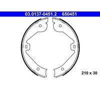 SABOTS DE FREIN À MAIN DB W164/X164/W251 4-MATIC 05-14