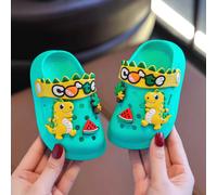 Sabots de jardin unisexes pour bébé en PVC à motif mignon de dinosaure - Confortable et imperméable, parfait pour les 0-5 ans EUR21-22,EUR23-24,EUR25-26,EUR27-28,EUR29-30,EUR31-32Animal,Cartoon