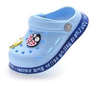Sabots de jardin unisexes pour enfants, chaussures de jardin douillettes antidérapantes, pantoufles d'été, sandales de bain pour garçons et filles, d, 30/31 EU
