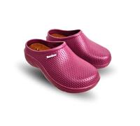 Sabots de jardinage pour femmes Sabots à enfiler WP Confort large pour dames Chaussures de ferme Infirmière de ferme Camping été, violet, 40 EU
