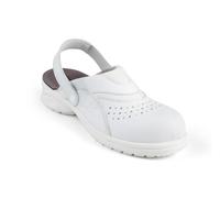 SABOTS DE SECURITE GASTON MILLE 'LADY' GAMME FLOWERGRIP AZALÉE BLANC SB E A SRC-AZAT1 41