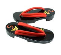 Sabots de Style Japonais pour Cosplay, Pantoufles en Bois, Tongs Ninja, Sandales Geta, pour Kimono féminin, C-21