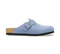 Sabots en cuir huilé Birkenstock Boston Bleu 37 Étroit