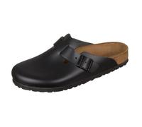 Birkenstock Sabots Boston en cuir naturel noir Taille 36