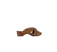 Sabots en velours femme Youyou Yuri Marron 38