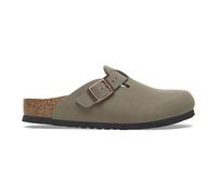Sabots enfant Birkenstock Boston BS Birko-Flor Birkibuc Gris 33 Étroit
