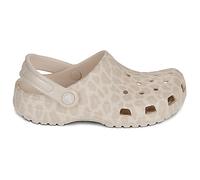 Sabots enfant filles Crocs Classic Animal Glitter Clog K Beige 32 / 33