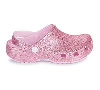 Crocs Classic Chunky Glitter Sabots Enfants Pink Milk 32